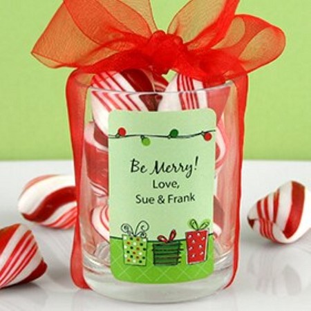 1.25" x 2" Rectangular Holiday Label 